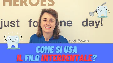 FILO INTERDENTALE. COME USARLO