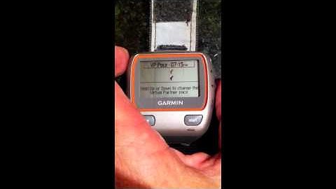 Garmin 310XT Virtual Partner