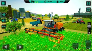 Real Tractor Farming Simulator 2022 - Android Gameplay #7 screenshot 1