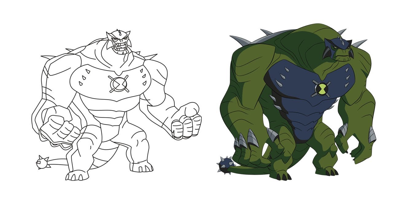 Humungousaur from Ben 10 (Omniverse style) by georgggg on DeviantArt