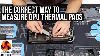 Measuring GPU thermal pad thickness for replacement (RTX 3080)