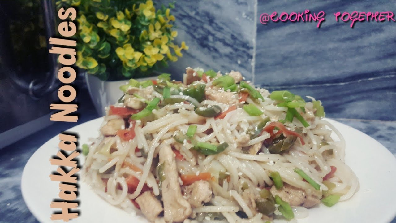 Restaurant Style Easiest & Spicy Hakka Noodles with Oyster Sauce