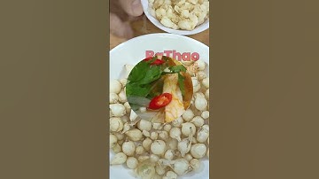 Củ nén - "linh hồn" của món Bánh canh cá lóc miền Trung