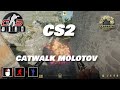 CS2 - Molotov Ancient   Short to Catwalk