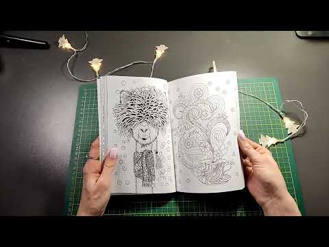 Хобби-ОБЗОР: раскраска время Хюгге/листаем вместе