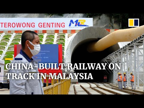 China-built East Coast Rail Link project continues in Malaysia