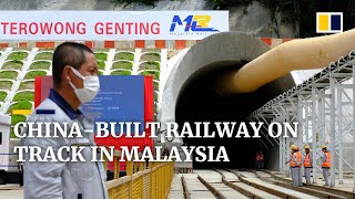China-built East Coast Rail Link project continues in Malaysia