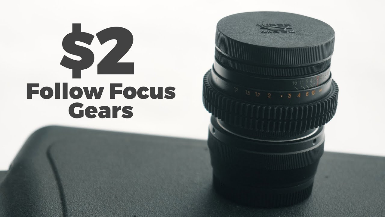 Budget Follow Focus Gear Rings YouTube