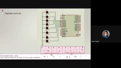 Antarmuka LED Array ke Mikrokontroler AVR (ATmega16)