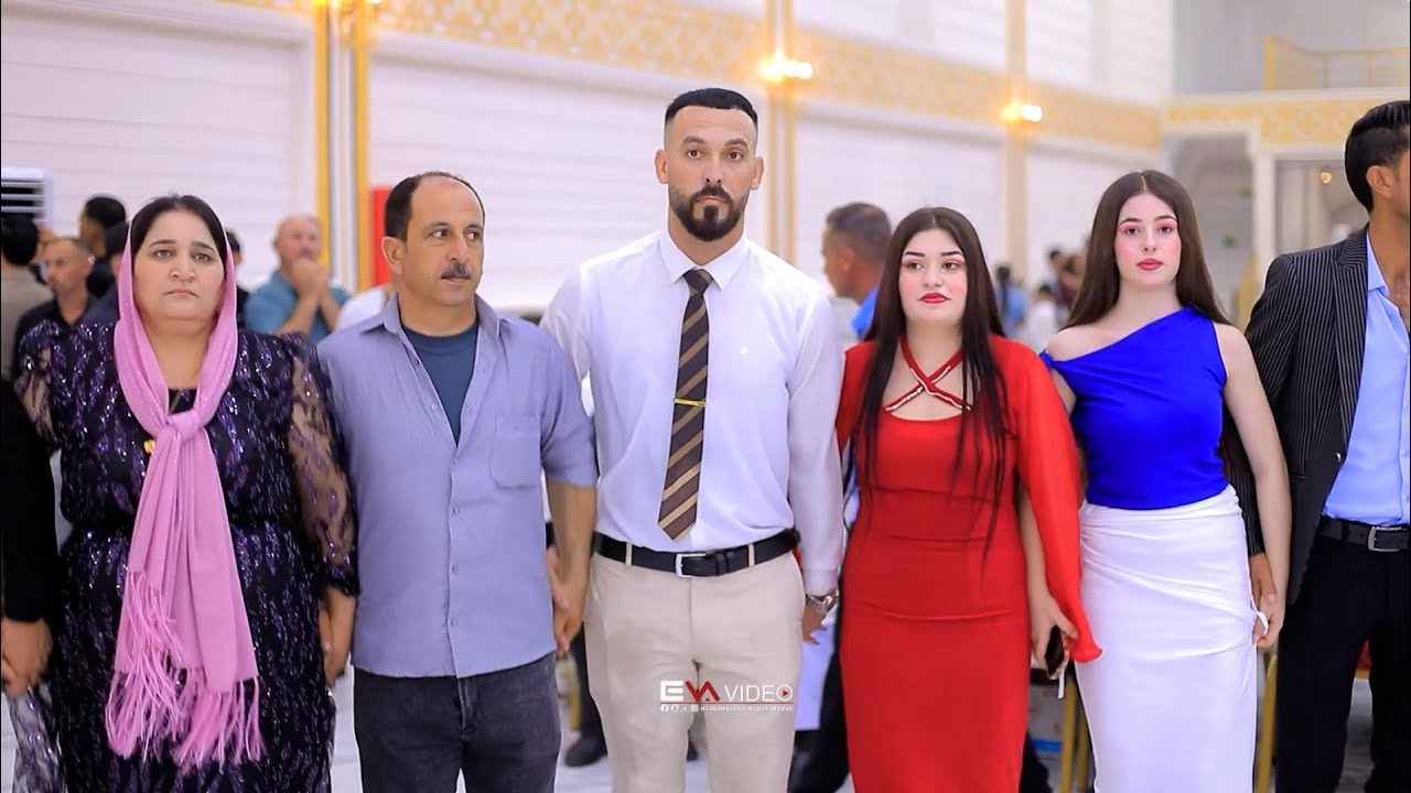 الفنان تحسين خدر حفلة زفاف سلام و اماني في قاعة هانوفر شنكال جزء 7