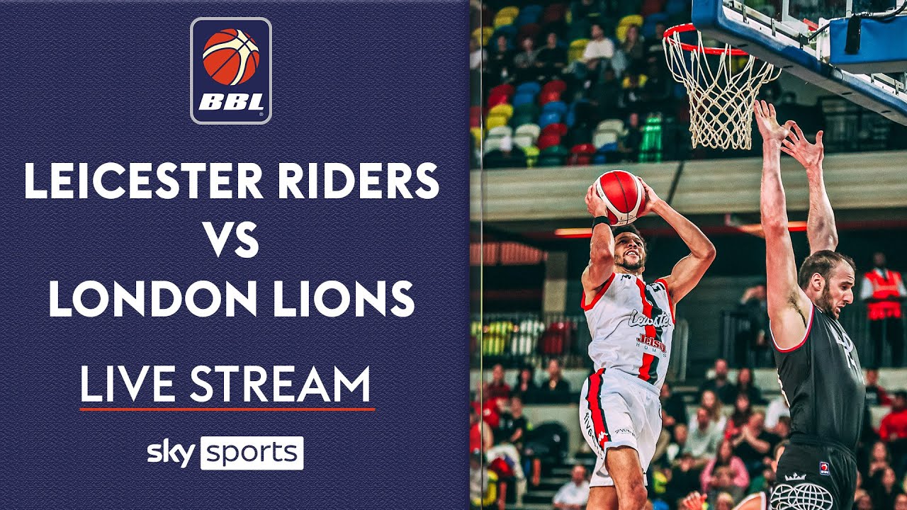 LIVE BBL CUP FINALS | Leicester Riders vs London Lions | British Basketball League