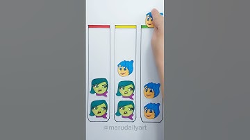 Joy Disgust Inside Out 2 Puzzle Game #shorts #insideout2 #insideout #puzzle