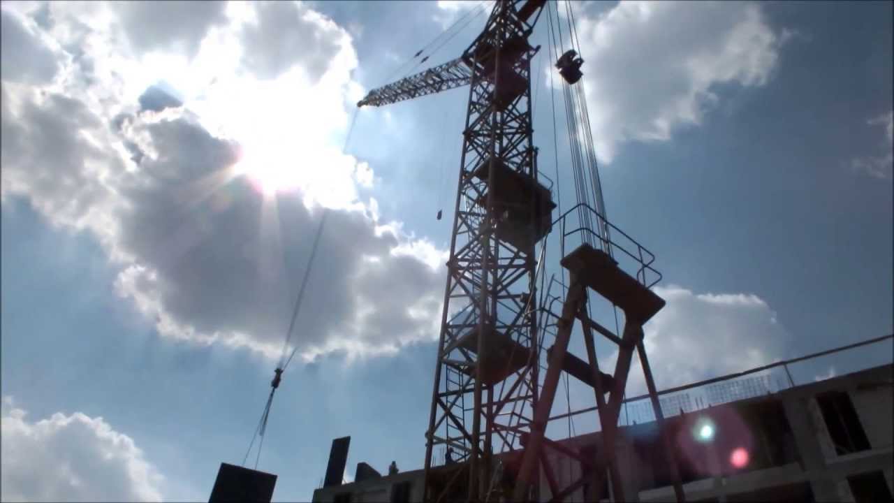 Żuraw wieżowy/Tower crane Famabud ŻB75/100 part 2.