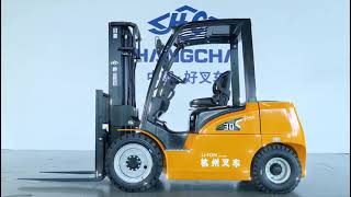 HANGCHA XH series 3.0t electric forklift truck with high voltage lithiumion batteries