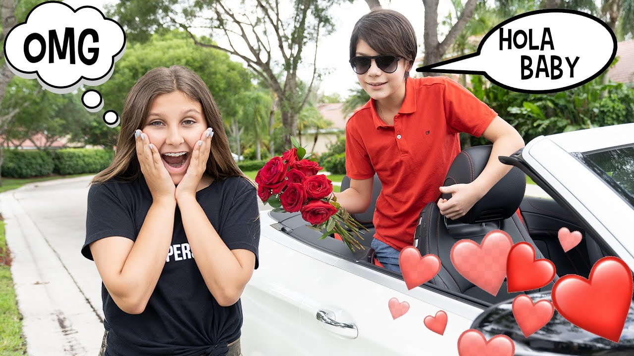 Me pasaron a buscar en un CONVERTIBLE Mimi Land abre carta misteriosa