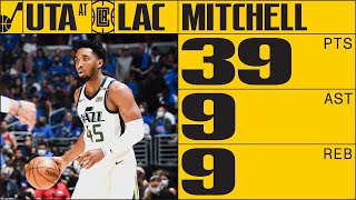 Donovan Mitchell scores 39 points in Game 6 | UTAH JAZZ