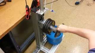 Servo Pneumatic Weight Lifting to Intermediate Positions (Varying Load) - Enfield Technologies