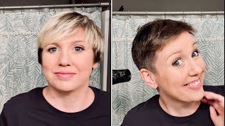 Cutting my hair really short!