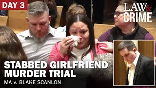 Jury Hands Down Guilty Verdict For Blake Scanlon After Stabbing Girlfriend to Death