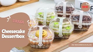 Just Opened Po Immediately Sold Out Cheesecake Dessertbox 3 Flavorsno Ovensnackbox Idea
