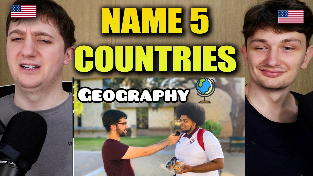 Is American Geography Knowledge ACTUALLY That Bad?! | Americans React