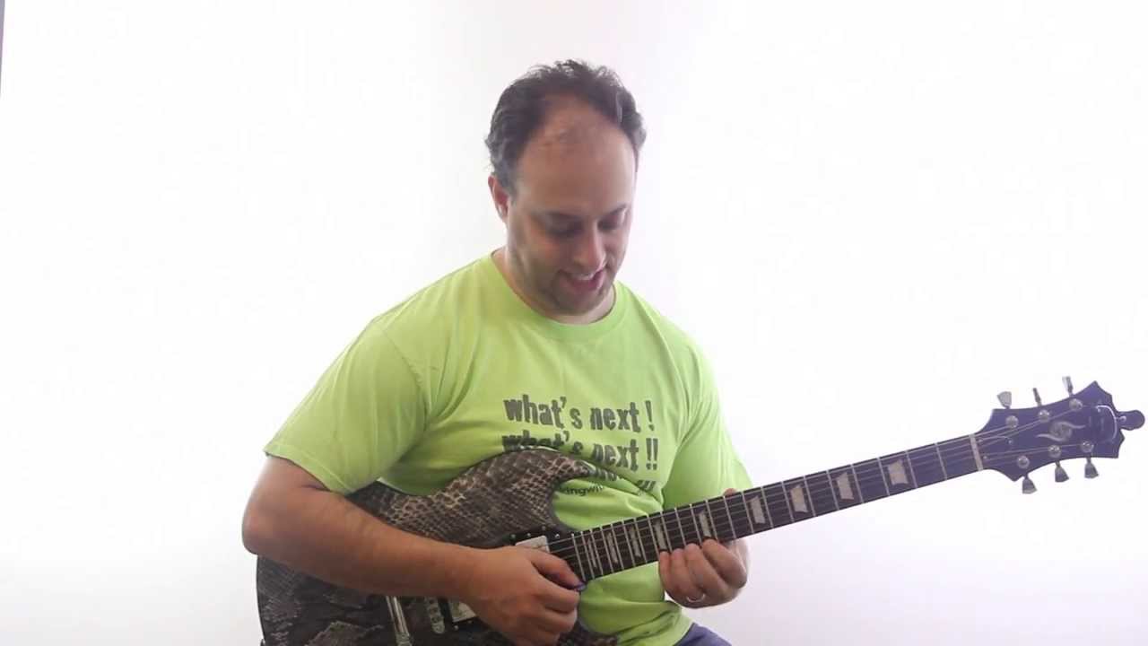 Electric Blues Guitar Lesson Blues Lick in A Minor YouTube