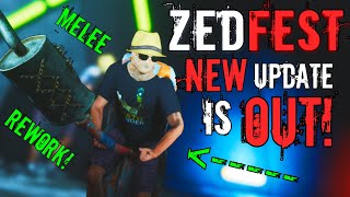 THE NEW UPDATE IS HERE! - Melee Rework With Parry, Blocking And Projectile Deflection! (ZedFest)