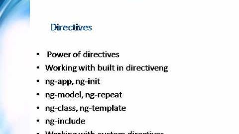 AngularJs Training  in Pune  Course Content Advanto Software