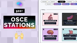 OSCE Stations | 1000+ Cases | Create Your Own | Group Practise | UKMLA | CPSA