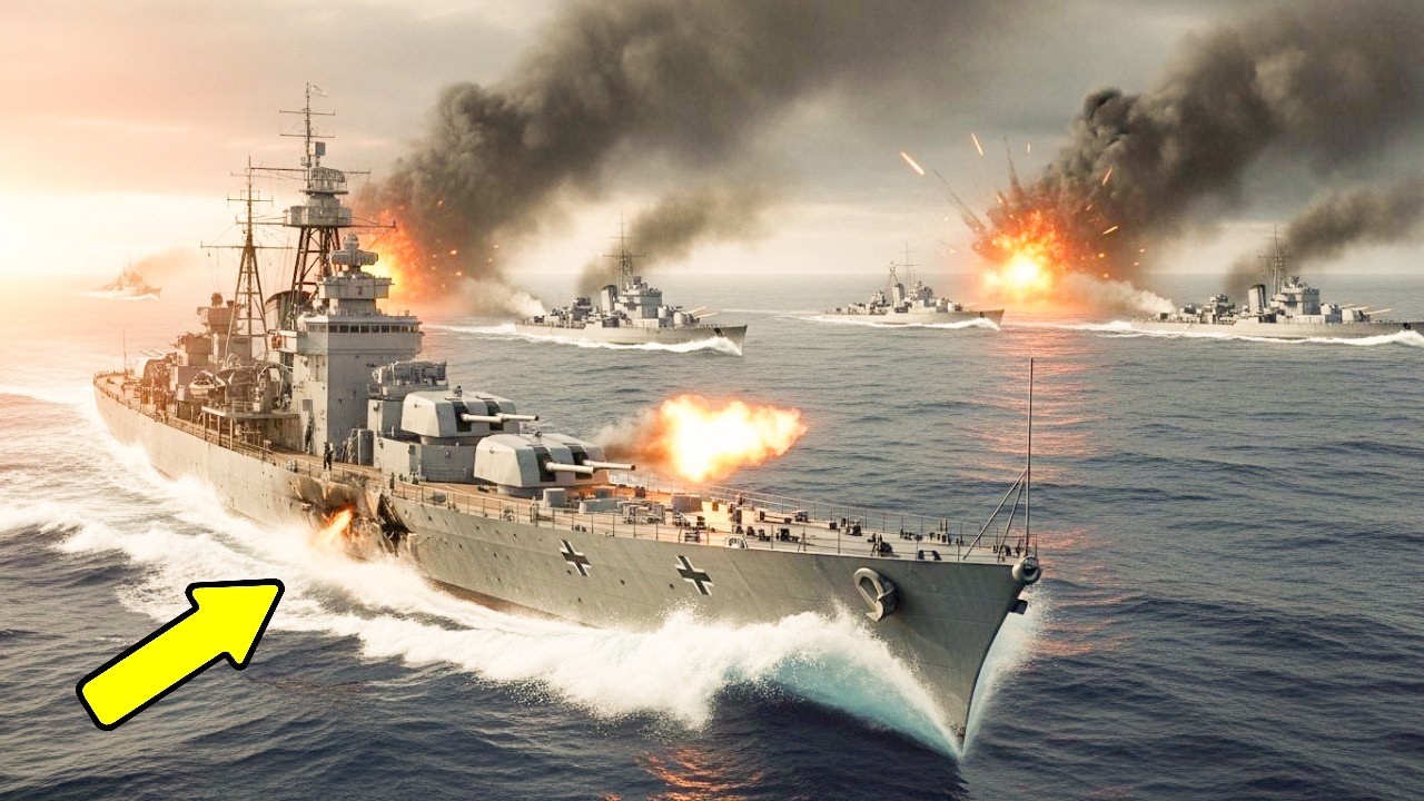 A Ordem Estúpida do Führer que Condenou a Kriegsmarine. A Batalha do Ártico que Humilhou os Alemães