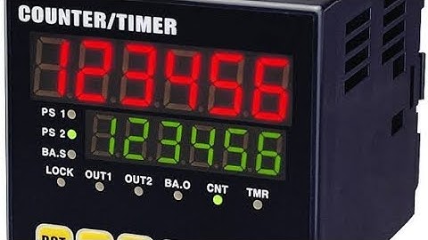 Counter CT6M basic Parameter Settings #electricalengineering #electronic #engineering #electrical