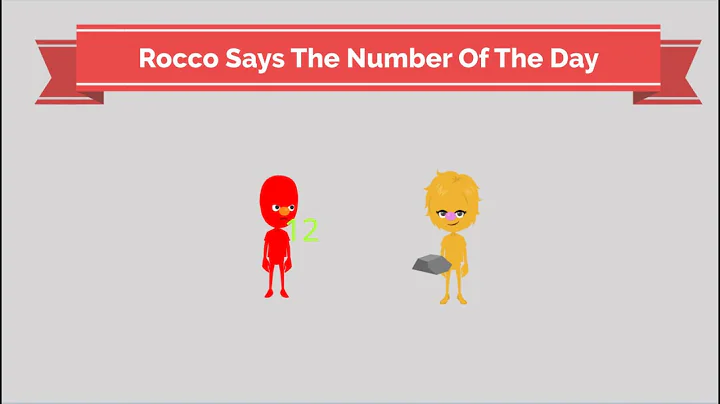 Rocco Says The Number Of The Day (Vyond Version)