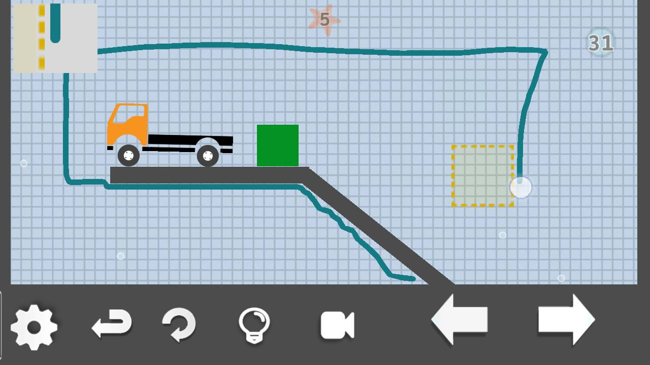 Brain it on the truck under the water level 31, 5 stars