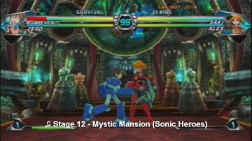 (Part 5) Tatsunoko VS. Capcom (w/ Custom Music) - Survival Mode [Wins 25-29] - PEMNAS Playthrough