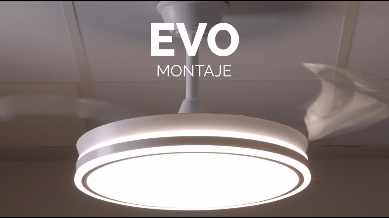 Cómo instalar el ventilador de techo Evo – CristalRecord | Montaje paso a paso
