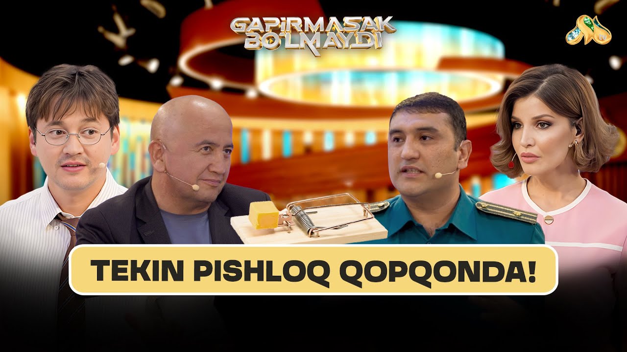 Tekin pishloq qopqonda! Gapirmasak Bo'lmaydi