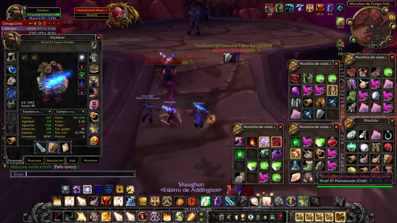 Random Dungeon (The Burning Crusade). SHOCKADIN. Role: TANK. WoW 3.3.5.