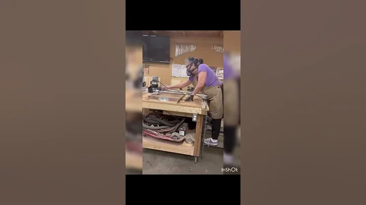 The maiden voyage on my new router sled from @craftedelementsco . Video from @mbresinandwoodworks No