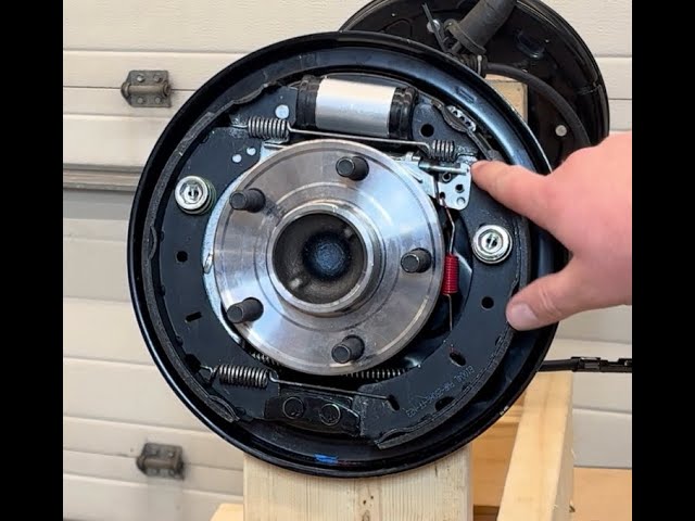 FOCUS REAR BRAKE DRUMS & SHOES + WHEEL BEARINGS FITTED | UK