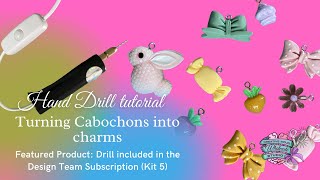 Come create some cabochon charms with me!