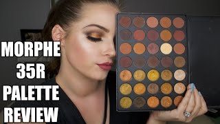 MORPHE 35R PALETTE HONEST REVIEW + LIVE SWATCHES | CC Suarez Makeup
