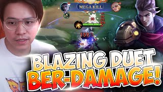 BLAZING DUET TUTURUU ALREADY HAS DAMAGE!! - Mobile Legends