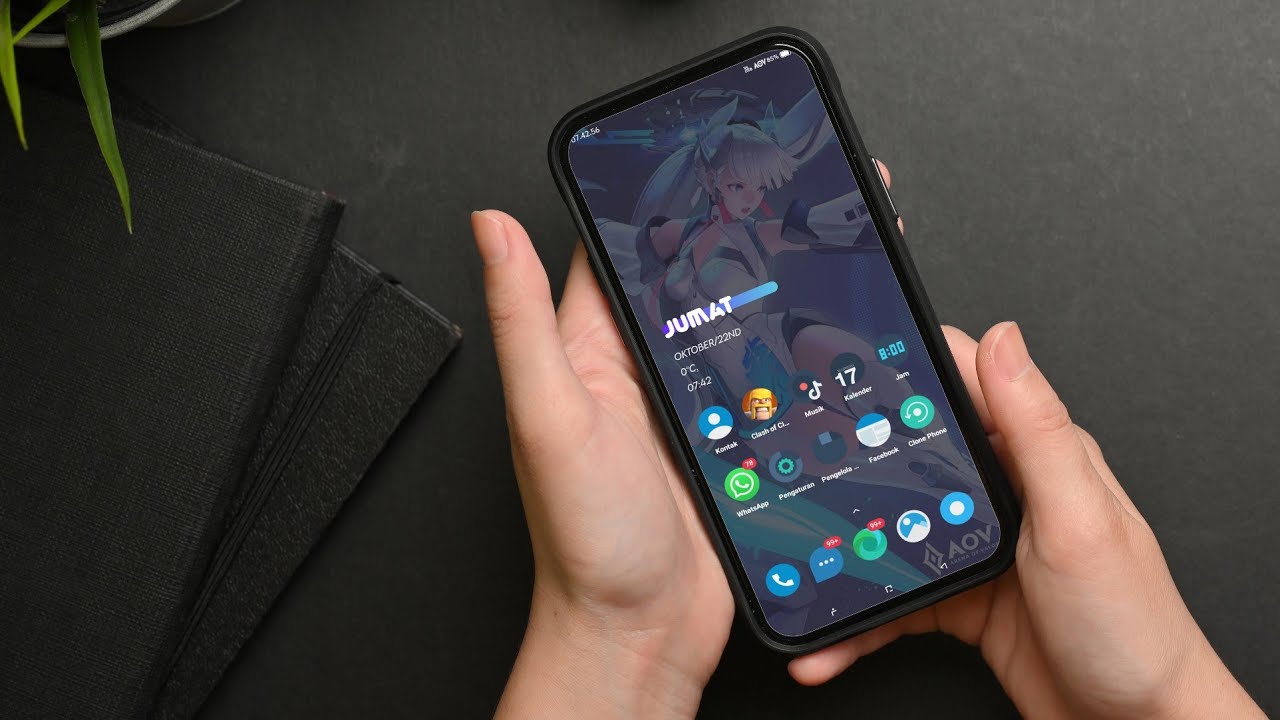 Laville aov skin theme oppo color os 7, color os 11 and realme ui 1.0, realme ui 2.0