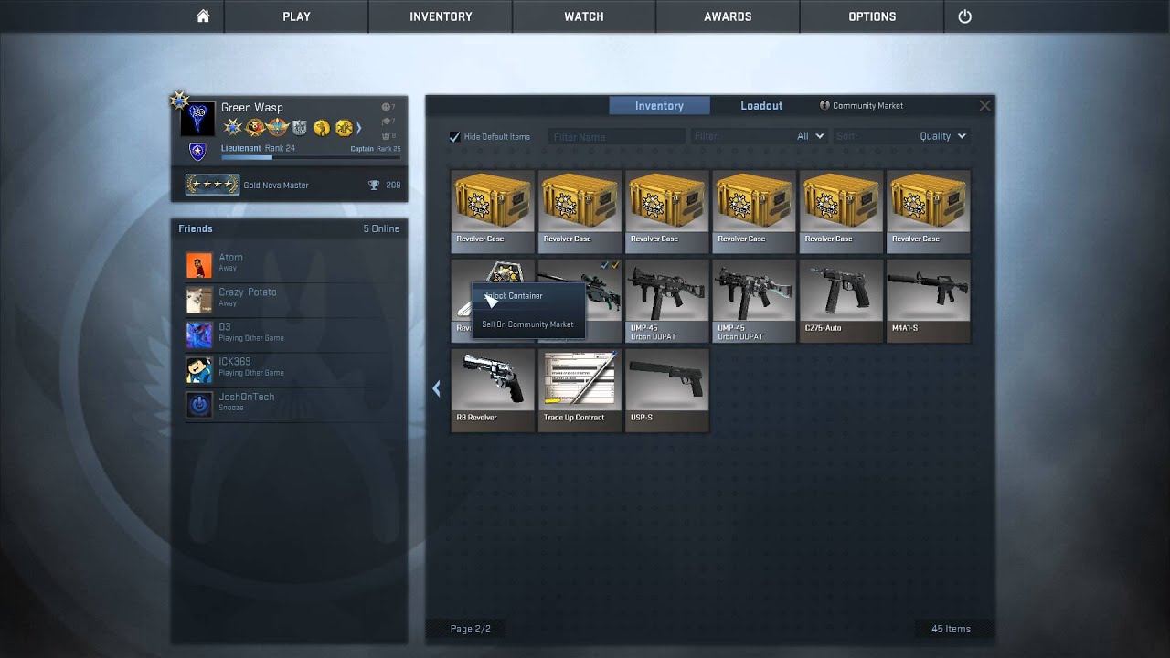 CS:GO One case per day for 2016 Day 23 - YouTube
