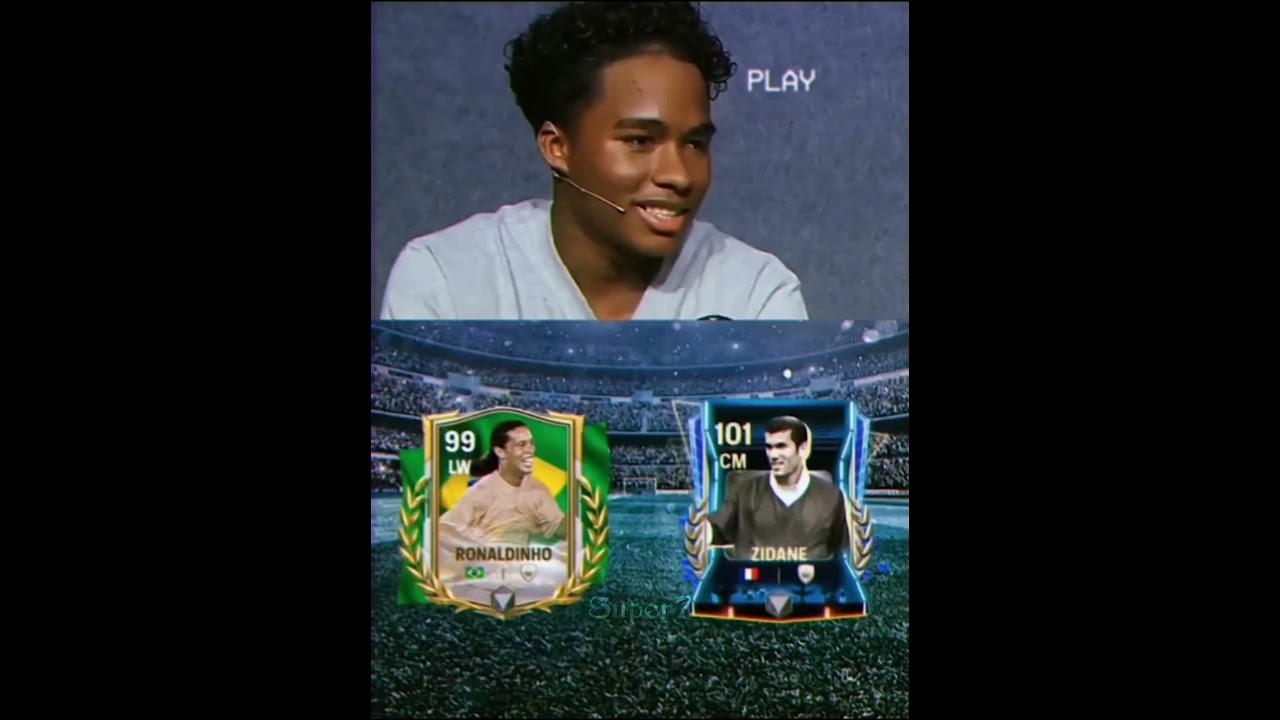 Bro took 0.3 seconds to say Ronaldo💀 