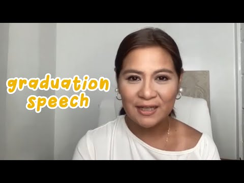 GRADUATION SPEECH FOR ILLC | CANDY AND QUENTIN | OUR SPECIAL LOVE