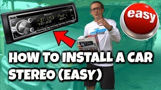 How to Install a Car Stereo (Single Din) Car Audio 101