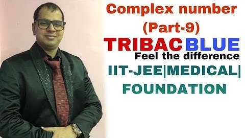 Complex Number Part - 9| By Amitanand |Tribac Blue | Top Educator