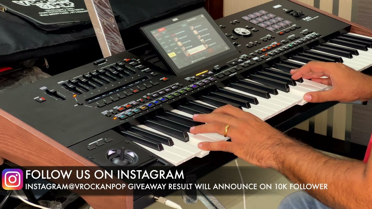 KORG PA5X ALL STRINGS VOCAL CINEMATIC SOUNDS | V ROCK | DEMO