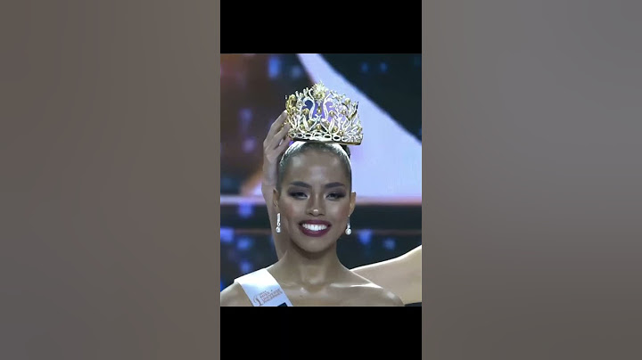 Ella nos demostró por qué se ganó la CORONA 👑 #missuniverse #missuniversephilippines #missuniverso